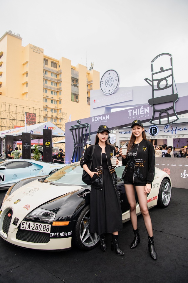 Các người đẹp Việt thưởng thức cà phê Trung Nguyên Legend tại sự kiện Gumball 3000- Ảnh 4.